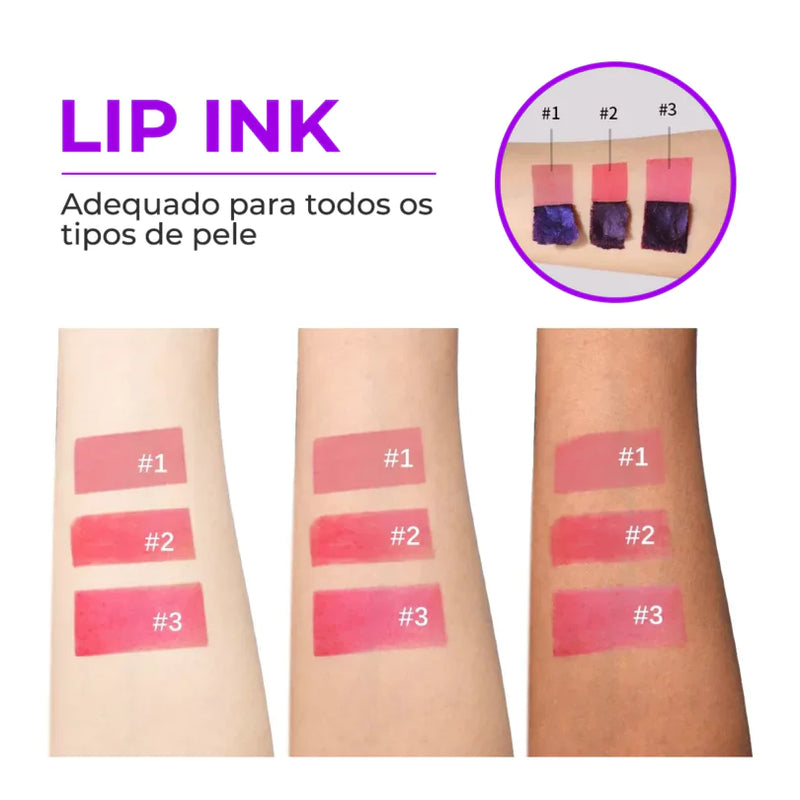 LipInk – Máscara Líquida para Lábios Que Tinge e Garante Cor Intensa Por 24 Horas