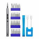 Screwdriver Pro© - Parafusadeira Ultra Compacta, Recarregável e Magnética Com 24 Chaves