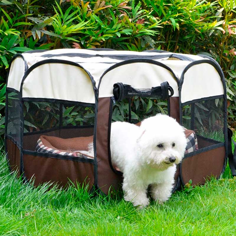 Cercadinho Dobrável De Treinamento E Exercícios Para Cães