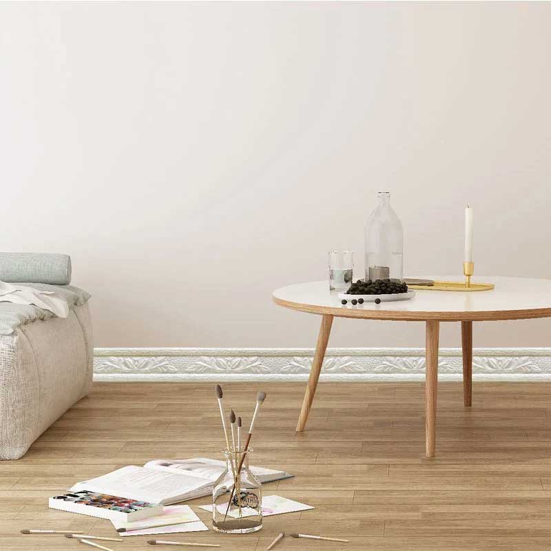 Rodapé 3D Adesivo Que Restaura, Renova e Decora a Casa e Ambientes (2,5 Metros)